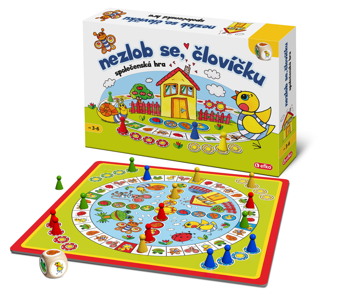 Nezlob se clovicku - spolecenska hra pro deti